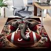 1PC Alabama Crimson Tide Non-Slip Floor Carpet Compatible for Office&Living Room&Bedroom&Dining room - Flat- Soft & Pattern, Vibrant Colors-W235