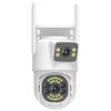 4M Dual-Lens 360° PTZ Wireless Outdoor Waterproof Surveillance Camera with 4G Connectivity