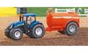 SIKU Scale New Holland Tractor with Vacuum Tanker 1/50 (SK1945)