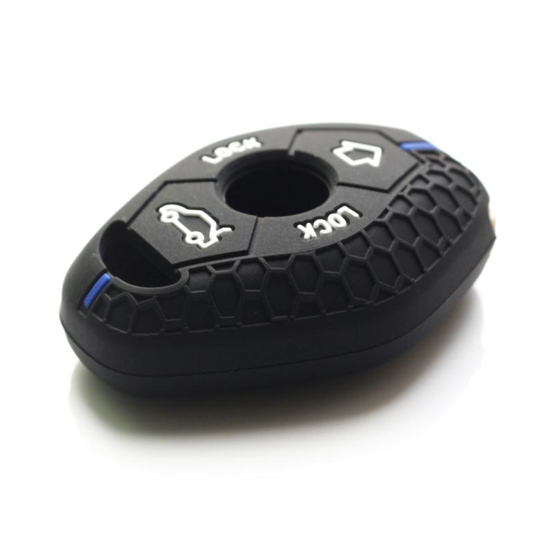 Remote Key Cover Protective Shell Full Protection Key Fob Case Scratchproof Protector Silicone Car Key Case for E46