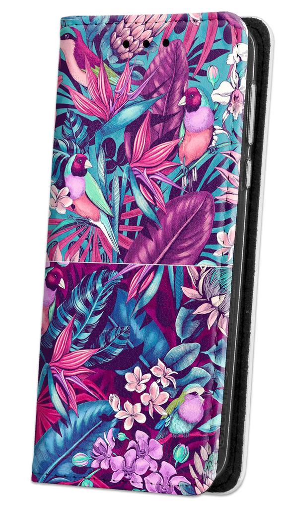 Etui Typu Portfel Do Honor Magic7 Lite - Pokrowiec Bluemoon Nadruk + Szkło 9H