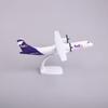 ATR FedEx Airways 28cm 1/100 Scale Diecast Metal Alloy Aircraft Model Miniature Airplane With Plane Stand Decoration
