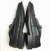 80s-90s Vintage USA Long Wingtip Business Shoes Size 9.5E 27.0-27.5 Black(USED)