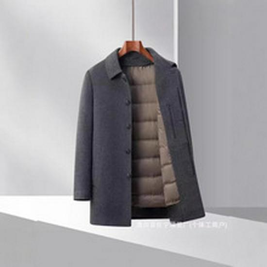 Women's Pure Wool Knit Cardigan: Autumn/Winter 2025, Thickened Lapel, Zipper, Lazy Style Sweater.