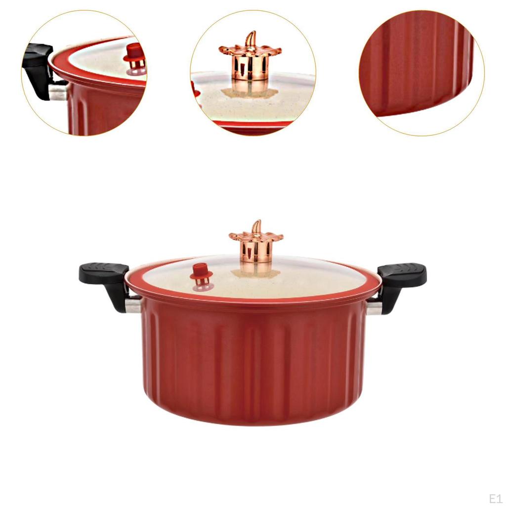 Iron Stew Pot with Easy Clean Design, Ideal for Kitchen And Camping Cooking