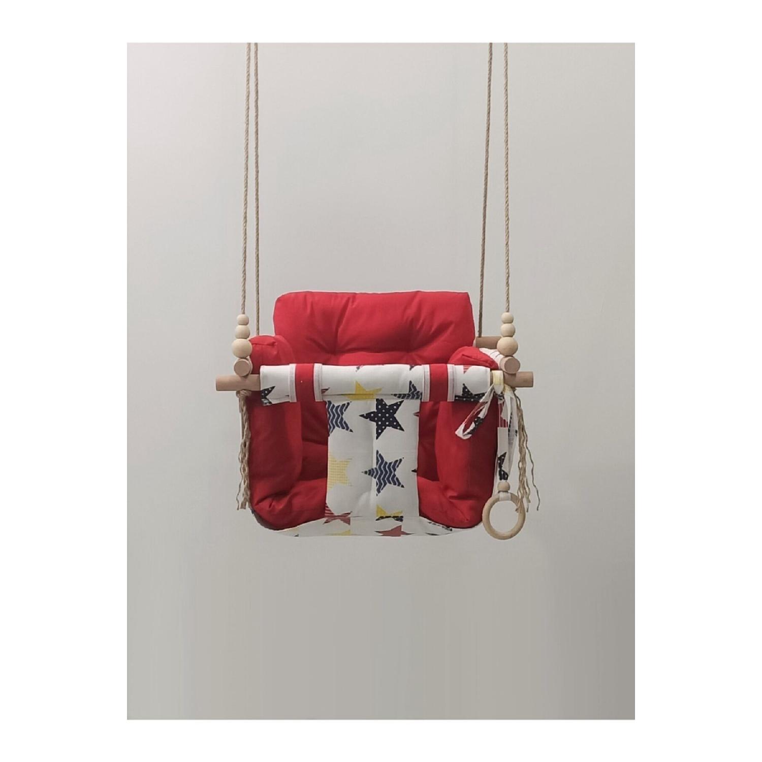 

Star Red Puffidic Swing червоний