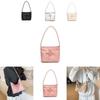 Stylish Modern Handbag For Women 2024 Summer New Solid Color Bow Design
