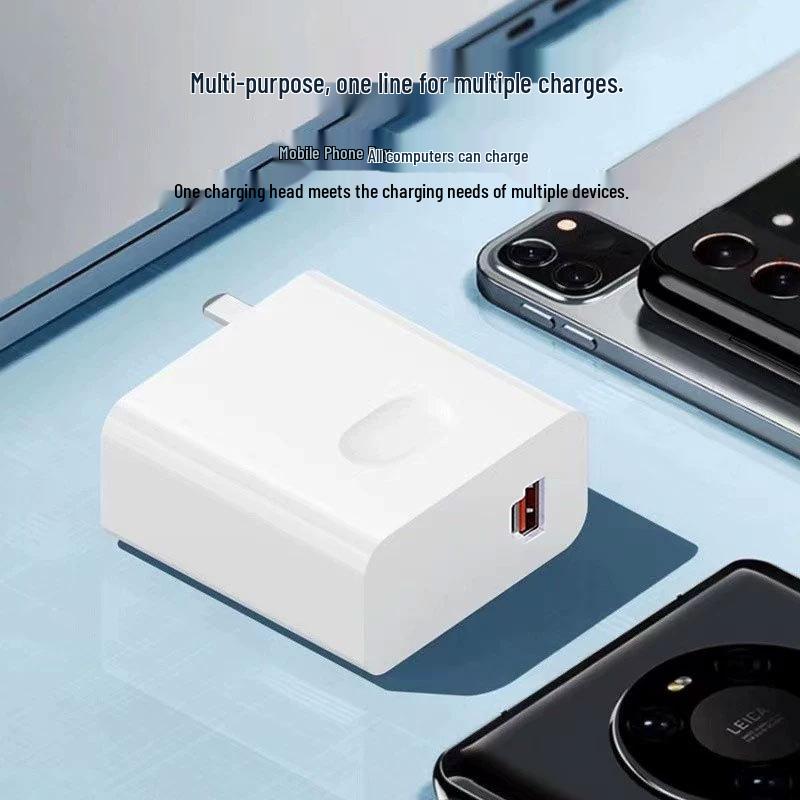 65W GaN Fast Charger for Apple, Huawei MateBook, and Xiaomi Laptops