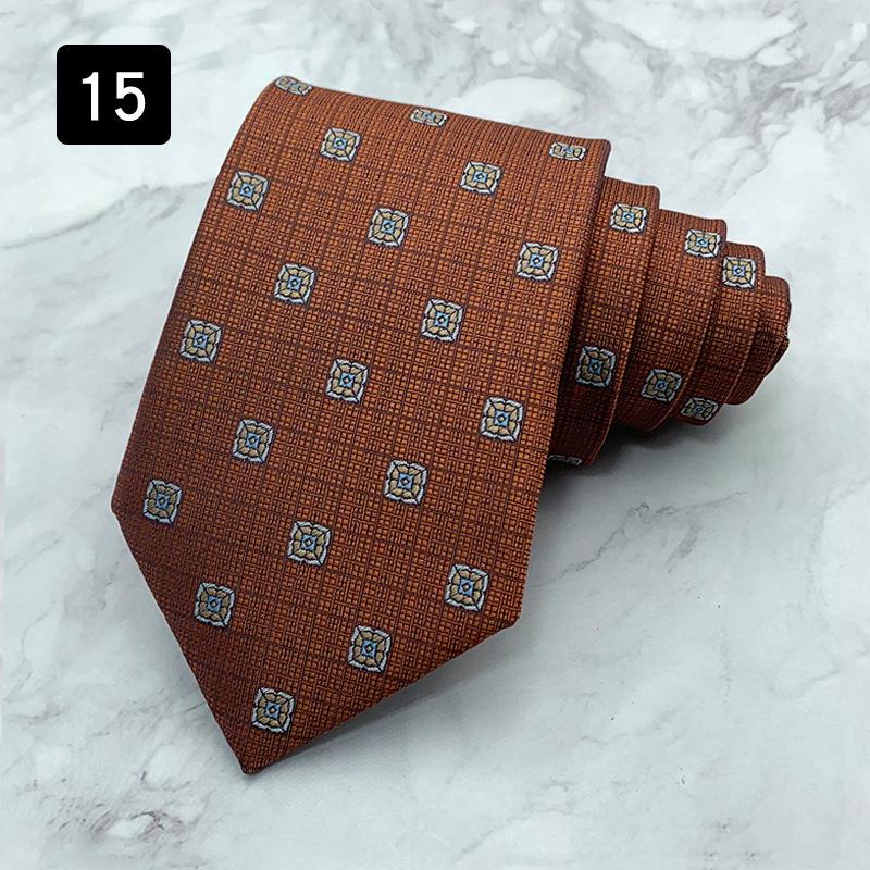Gravata masculina, vestido com padrão retrô, acessórios casuais de negócios, fonte preferida
