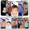 Juokingas Babaite Hasbulla telefono dėklas, skirtas iPhone 17 Air 16 Plus 13 15 14 12 11 Pro MAX 7 8 SE, minkštas TPU, atsparus smūgiams dangtelis Funda
