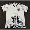 Kurzärmeliges Fußballtrikot inspiriert von der japanischen Nationalmannschaft Anime-Kollaboration Dragon Ball One Piece Naruto