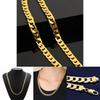 Men's Fashion Necklace Punk Curb Link Chain 60cm Premium Quality Classic Appeal