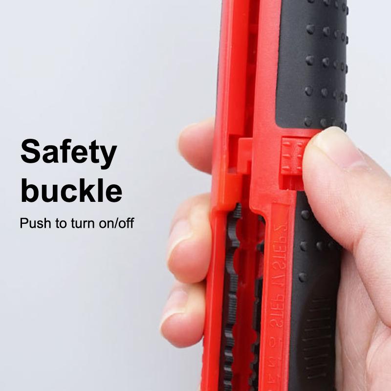Hardware Tool Multifunctional Cable Wire Stripper Cutter Pliers Hand Tool Portable Anti-Skid Handle Strip Pen Clip