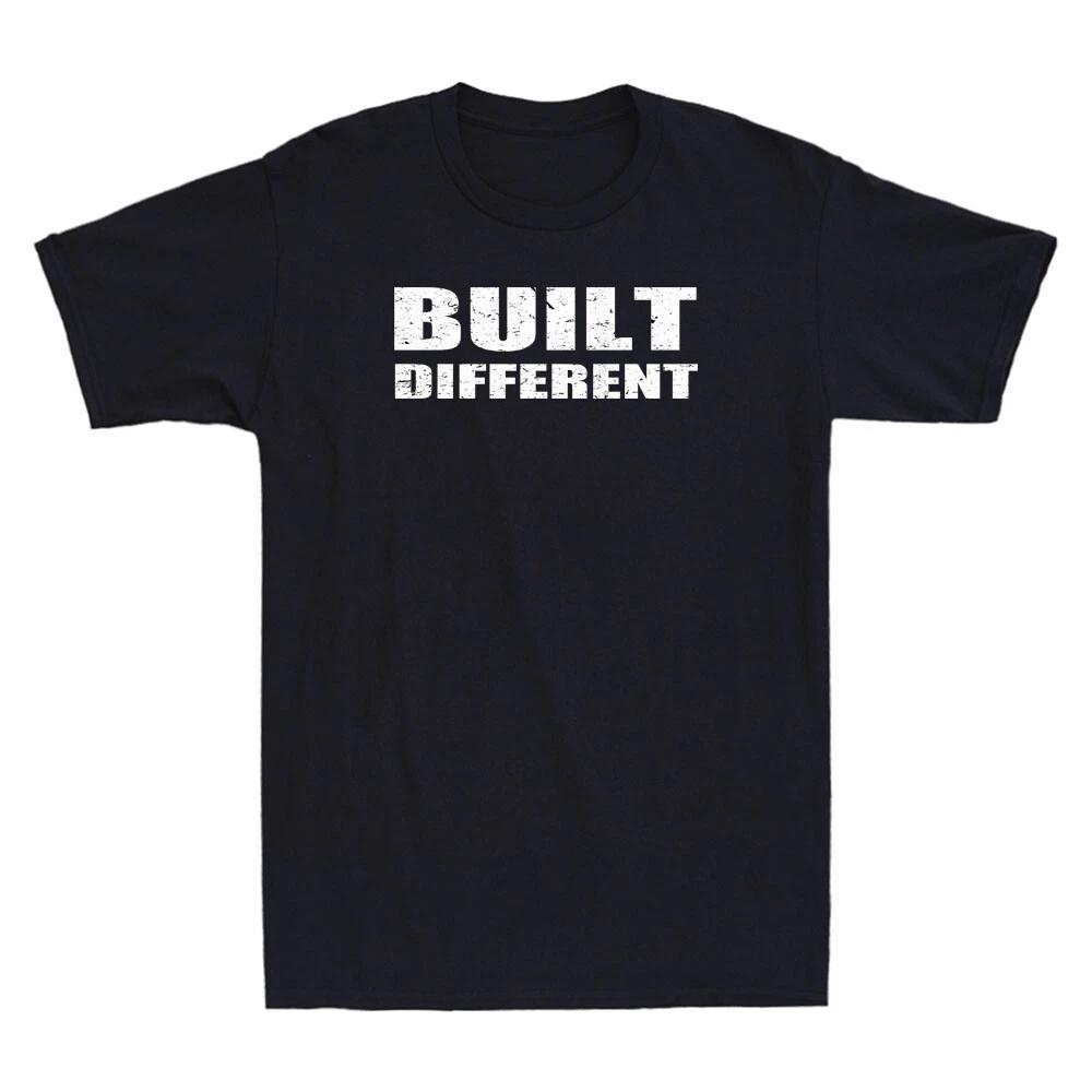 Built Different On Another Level Funny Saying Quote Joke Vintage Men s T-Shirt XS