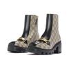 Gucci Wmns Gg Supreme Ankle Boot 'Dark Beige' Women's 670412 2OQ50 9763