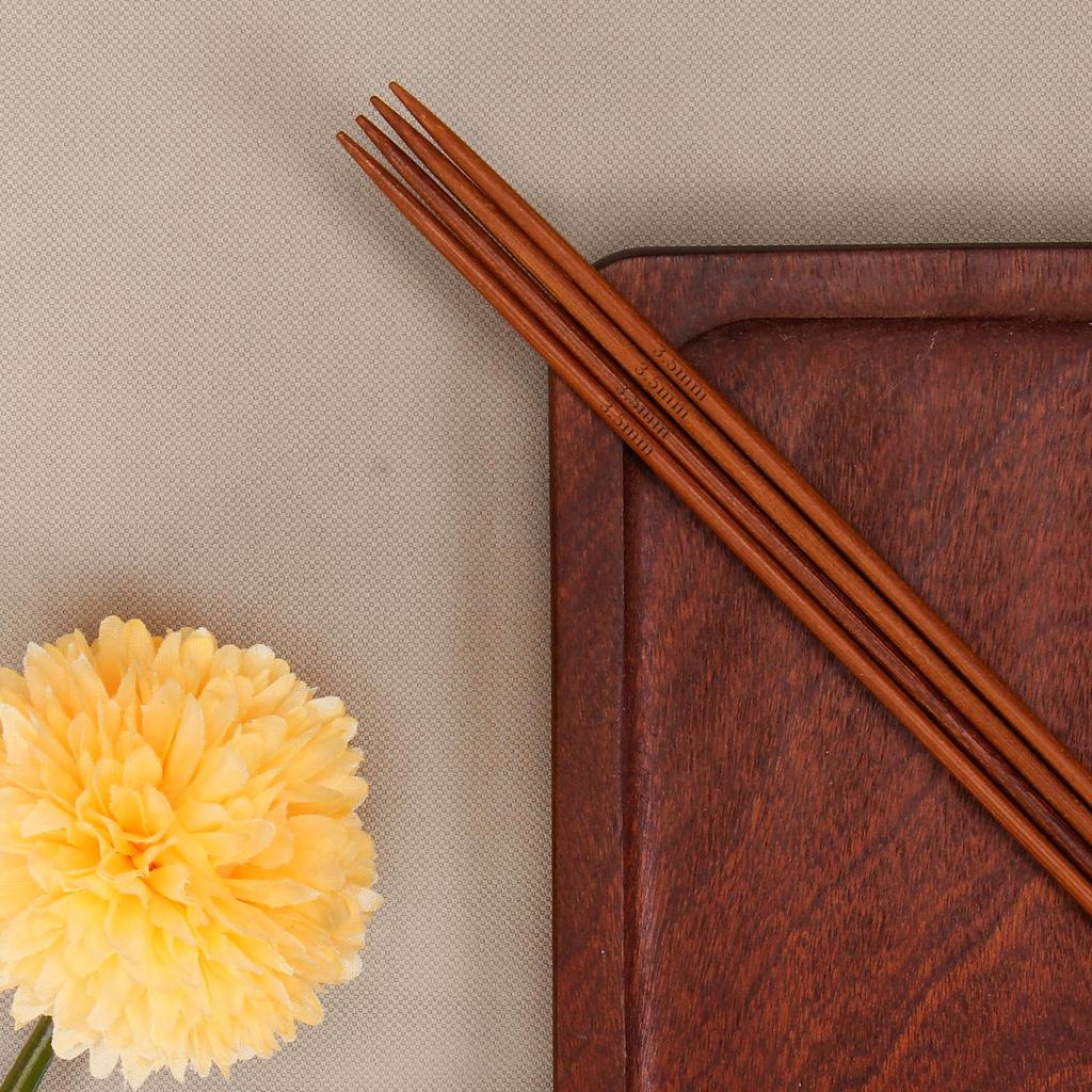 Zestaw bambusowych drutów do robienia na drutach: Pełny zestaw do szalików, swetrów i nie tylko