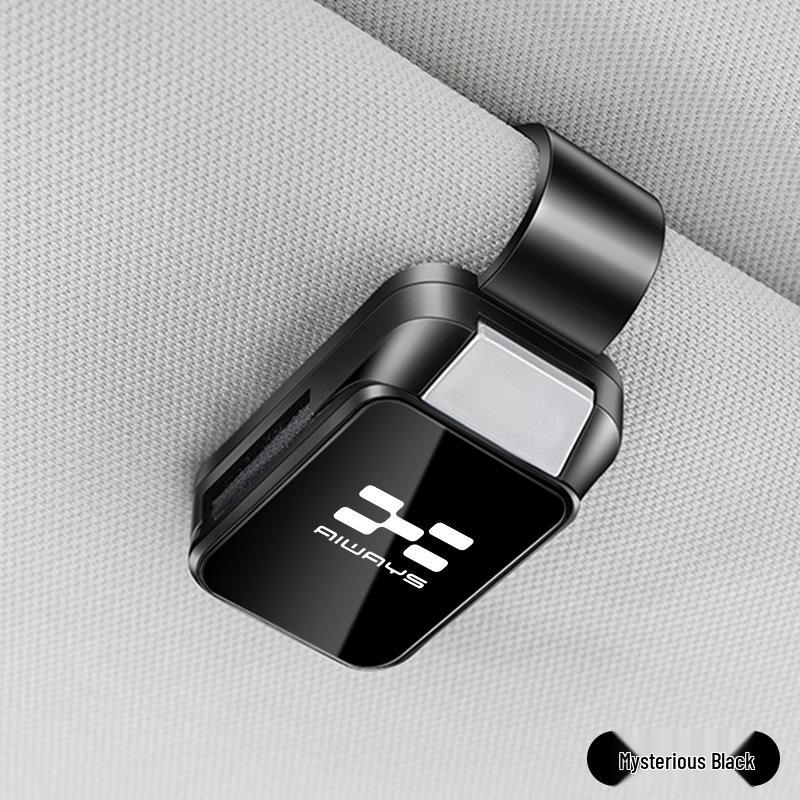 Ai Chi U5 U6 RG Two-Way Car Glasses & Ticket Holder, Sunglasses Clip for Sun Visor