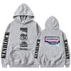 Ken Block 43 Hoodie Graphic Letter Print Hooded Aesthetic Gothic Men Women Sweatshirt Oversized Fleece Tops Fashion Streetwear