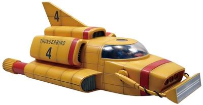 Aoshima Bunka Kyozaisha Thunderbird Thunderbird 4 Scale Plastic Model No.4 No. 1/48