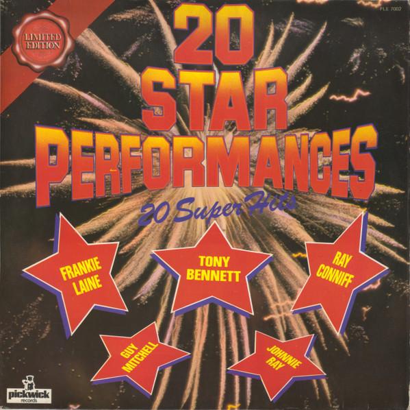 

LP Record VARIOUS 20 Star Performances PLE7002 Pickwick Record UK Jazz Used