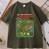 Earnivorous Plant Graphic TShirts Unisex Women Vintage Breathable Cotton Casual T Shirt Soft Comfortable O Neck Short Sleeve Tee