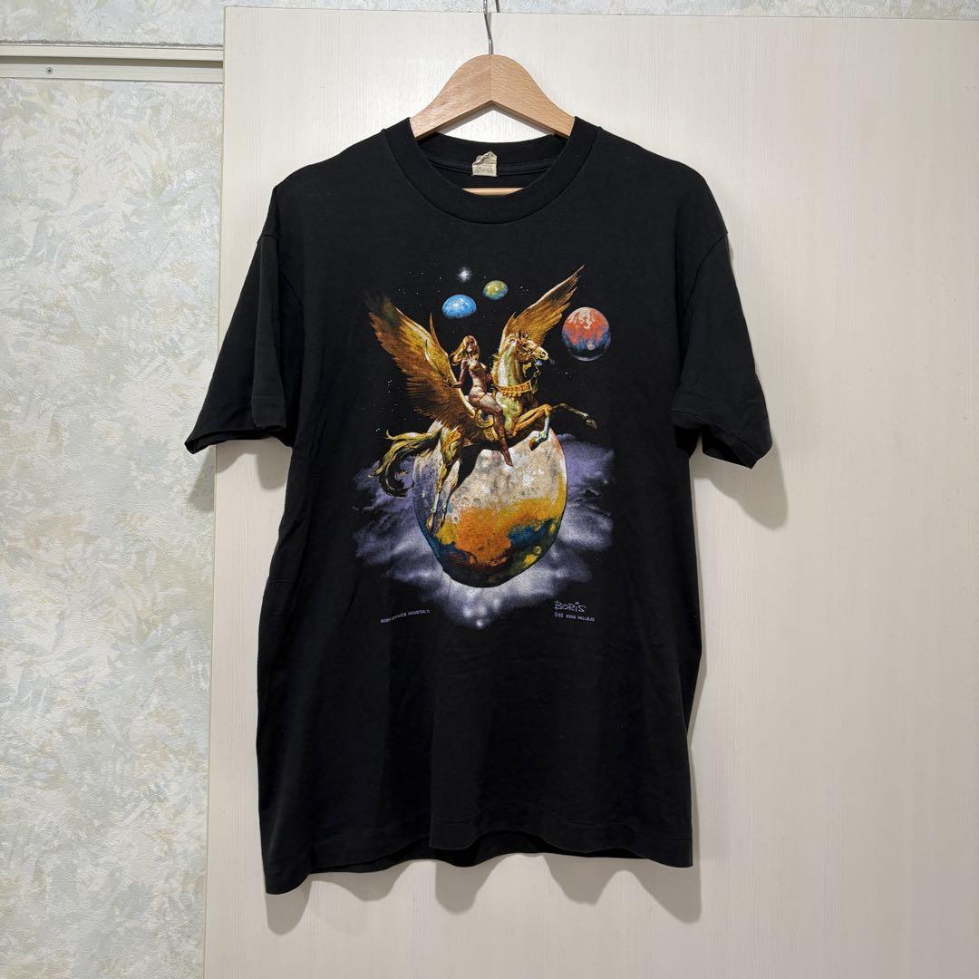 

[USED] 80s Boris Vallejo Golden Wings t-shirt