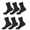 3 Pair Unisex Cotton Socks Wide Thin No Binding Top Breathable Extra Loose Solid Short Ankle Socks