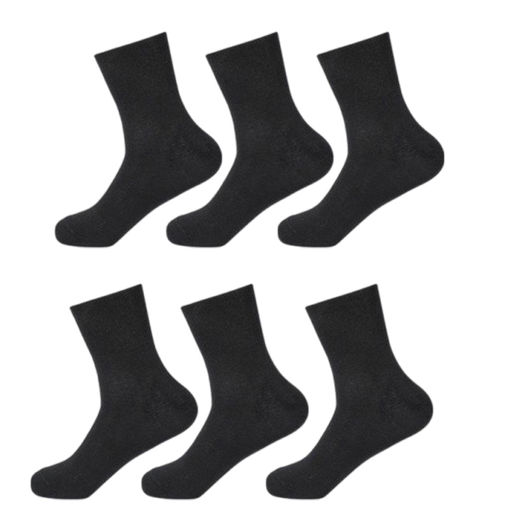 3 Pair Unisex Cotton Socks Wide Thin No Binding Top Breathable Extra Loose Solid Short Ankle Socks