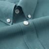 FIRS Men's 100% Linen Short-Sleeved Shirt
