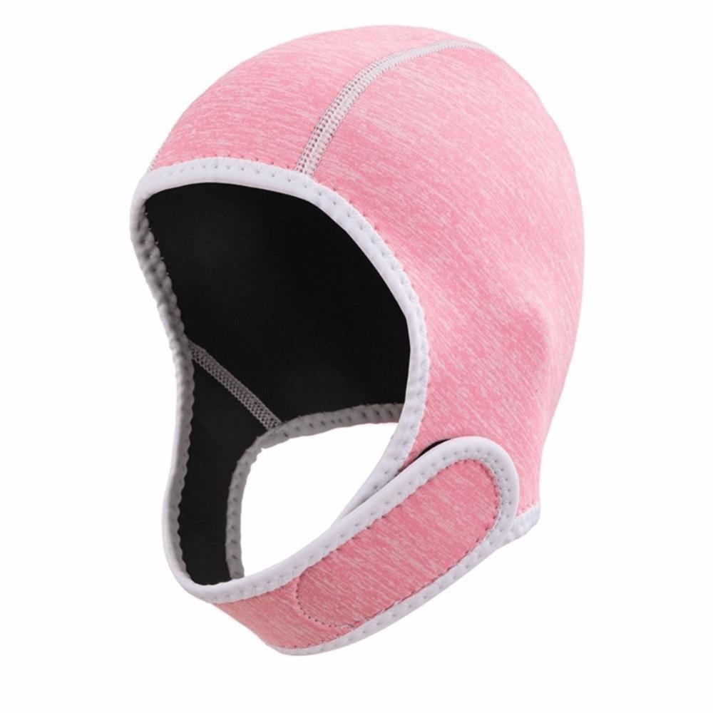 2MM Diving Hood Quick Dry Water Sports Hood Skin Friendly Swim Cap Diving розовый