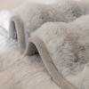 Katze Streicheln Kaninchen Plüsch Sofakissen Winter Verdickung Minimalistisch Warm Rutschfest Sofabezug Plüschbezug Handtuch
