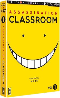 Assassination Classroom Season 1 Collector's Box Set 1/2 (Episodes 1-11, 253 Minutes) [DVD + Blu-ray] [Import]