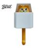 Plastic Wall Storage Key Hanger Adhesive Retractable Hook Hooks Squirrel Cartoon Animal Decompression Decor Decorative No Drilling Hook for