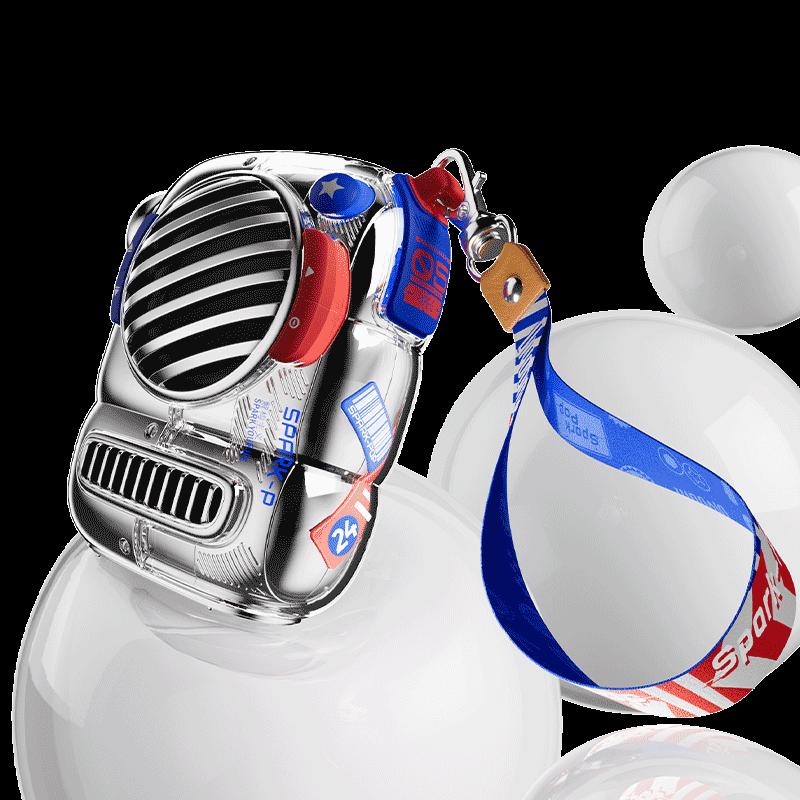 Divoom Spark-Pop Portable Mini Bluetooth Speaker