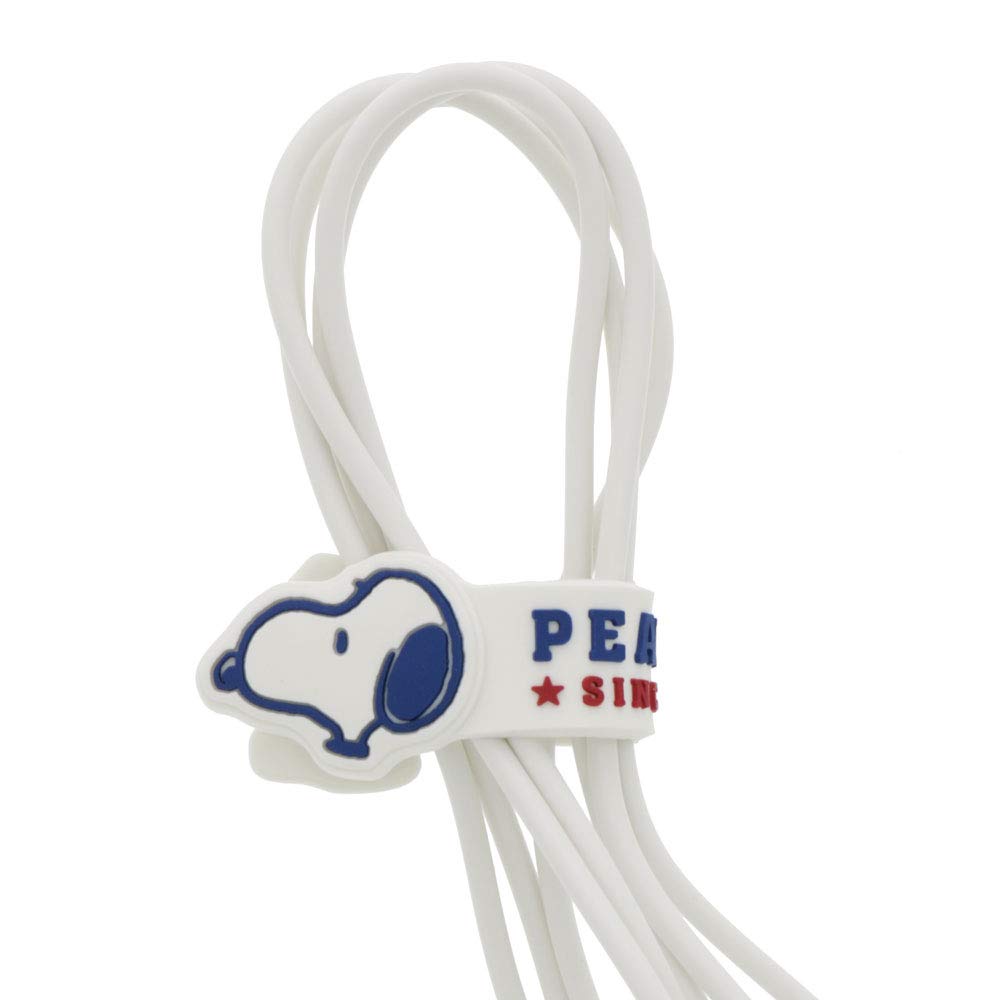 Sunstar Stationery Snoopy Cable American 7th S3620450 Holder, Style, Edition, White,