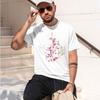 Japanese Blossom Print Unisex Unisext Tshirt Summer Autumn Daily Outor Sports Casual Loose Street Shortsleeve 2026 New Model
