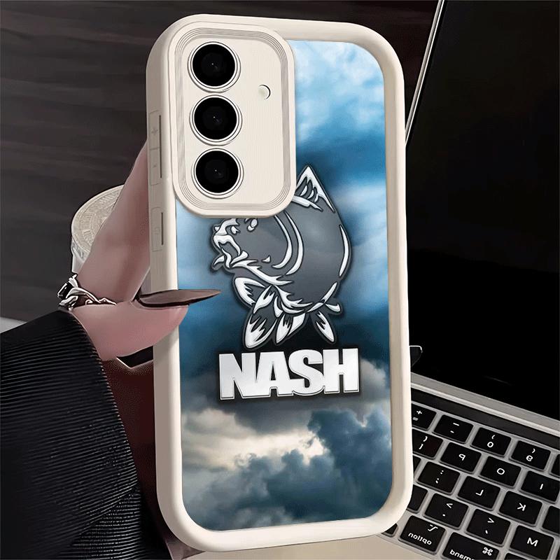 Phone Case for Samsung Galaxy A17 A16 A15 A14 A13 Nash Fishing Fish Mark A56 A36 A26 A55 A35 A25 A54 A34 A24 A53 A33 A23 A07 A06