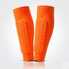 Shielded Shin Sleeve Impact Protection Football Guards Flexible Leg Protectors for Children,