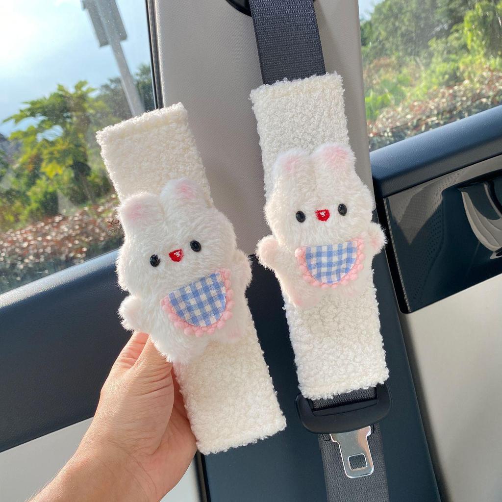 Geely Vision Armrest Tissue Box - Cute Rabbit Car Interior Decoration