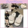 Cozy And Plush High-quality Thick Sole Velcro Slippers For Women Ideal For Fall And Winter