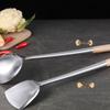 FATTBAO Stainless Steel Wok Spatula and Serving Ladle