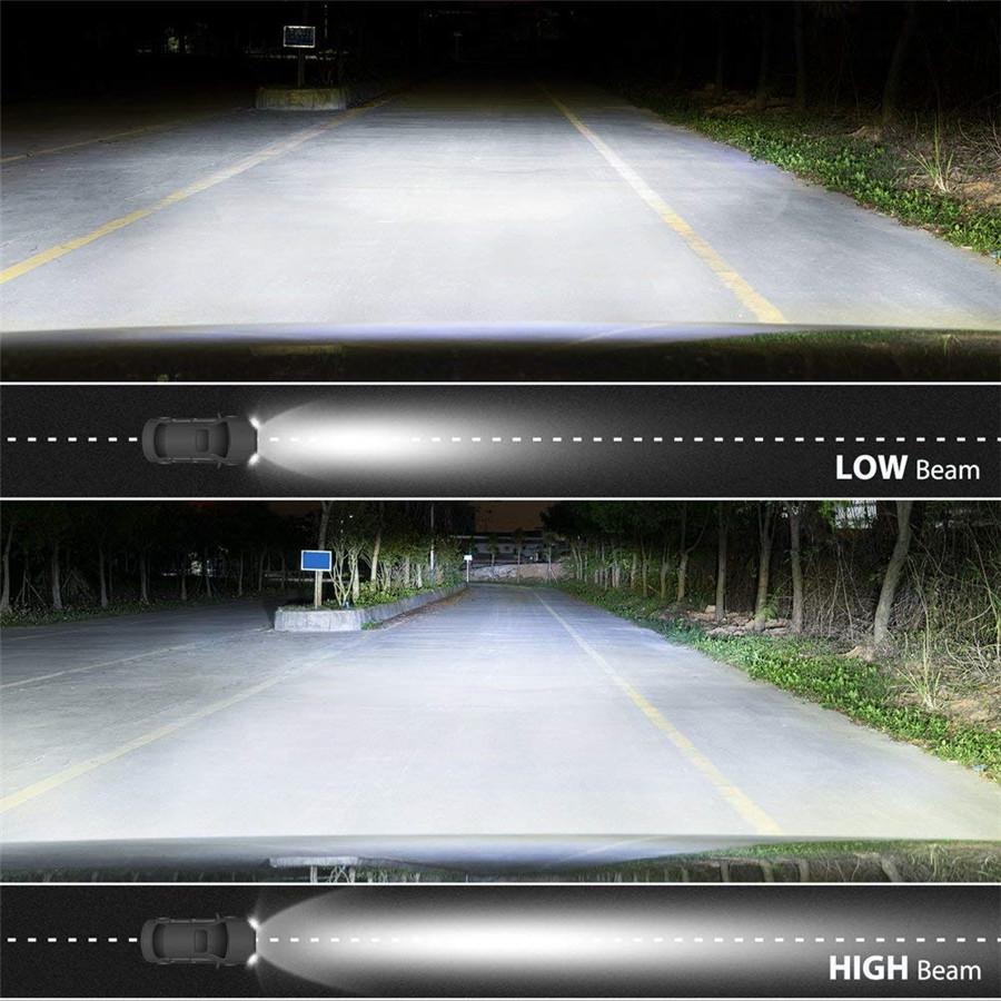 Pair 7'' 150W 10920LM Round Black Cree LED Headlight High Low Beam With White DRL for Harley Jeep Wrangler JK TJ LJ CJ Hummber H1 H2