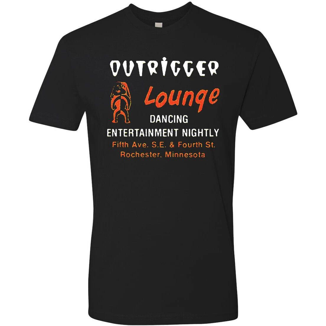 Retro Tiki T Shirt White Cotton Bar Mug Restaurant Outrigger Lounge MN 3XL