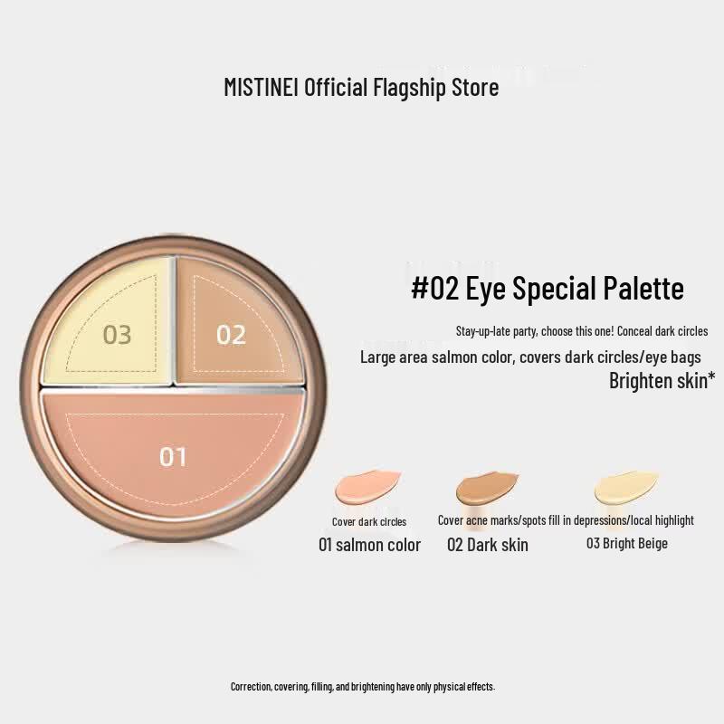Mistine 3-Color Concealer Palette