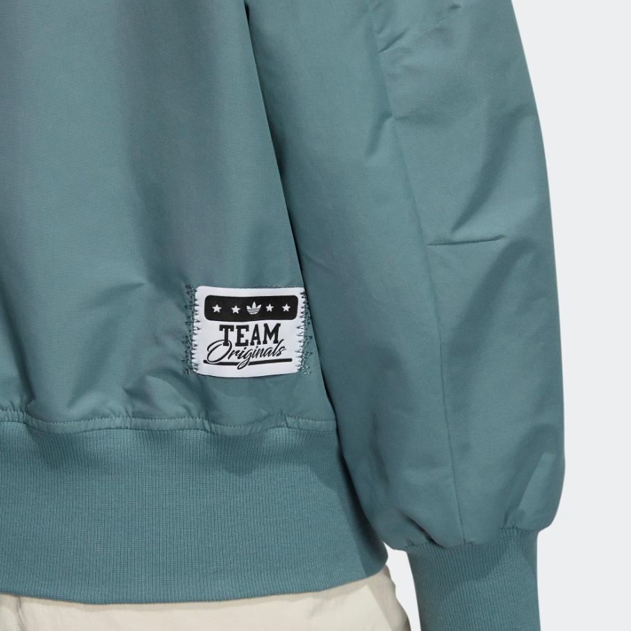 Adidas Originals Clover Print Sports Jacket Women Jackets Mist Emerald HS1919