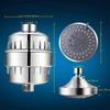 Filtered Shower Head with 15-Layer Hard Water Filter, High Pressure Shower Head with 5 Spray Modes, Bathroom Accessory