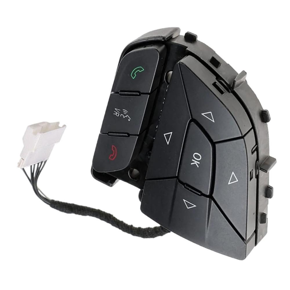 Schwarzer Lenkrad-Radiobedienschalter für Dodge Durango für Jeep Grand Cherokee 2014-2015 Ersetzen 68159639AC 68245341AA