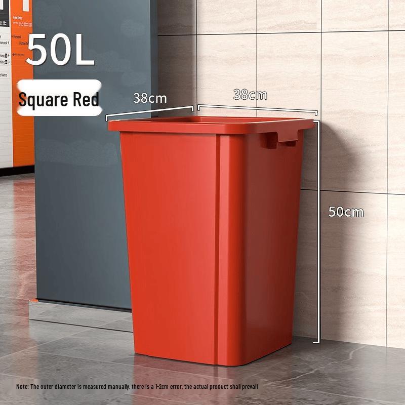 Large Commercial Outdoor Square Trash Can