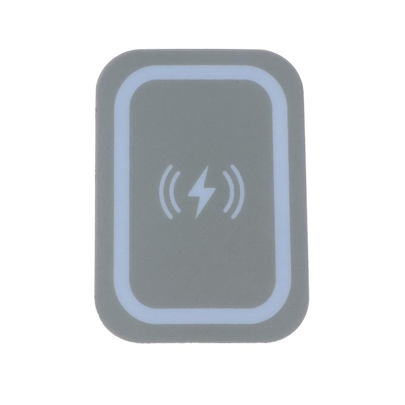 

Универсальный автомобильный держатель с магнитным креплением, наклейка, железный лист для мобильного телефона, металлическая пластина, ультратонкая, поддерживающая беспроводную зарядку Square Grey