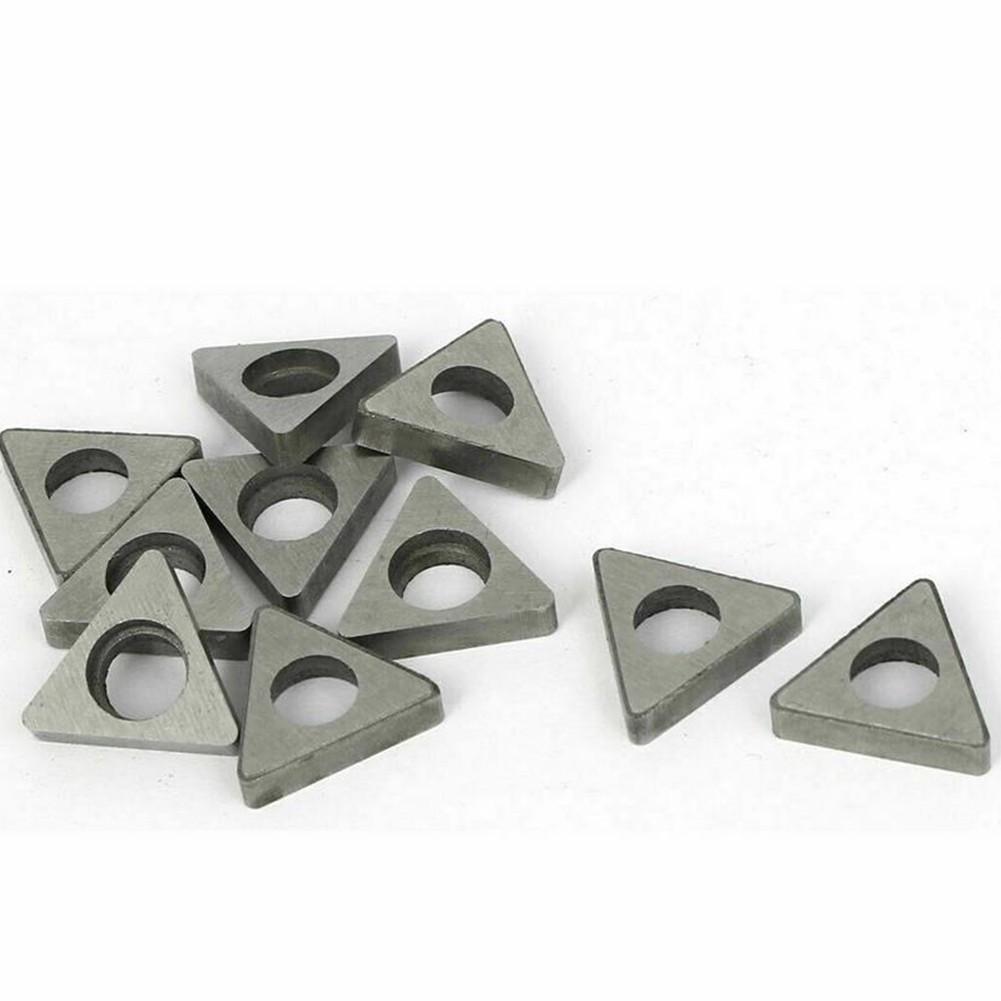 

10PCS Tungsten Steel MT1603 MT2204 Turning Tool Holder Carbide Inserts Shims MT1603